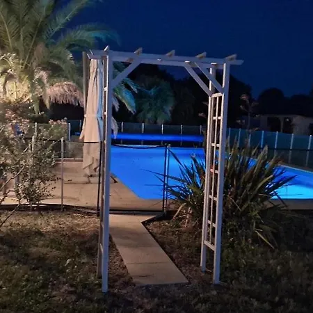 Les Palmiers, A La Campagne Au Calme Nyaraló